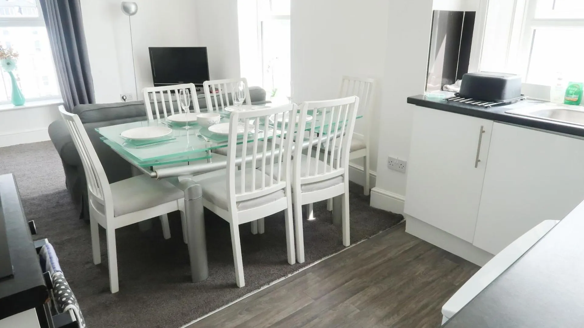 Farina No8, 3 Bedroom Sea View Apartment Sleeping 7 Guests 布里德灵顿 英国